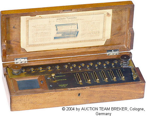 Burkhardt Arithmometer